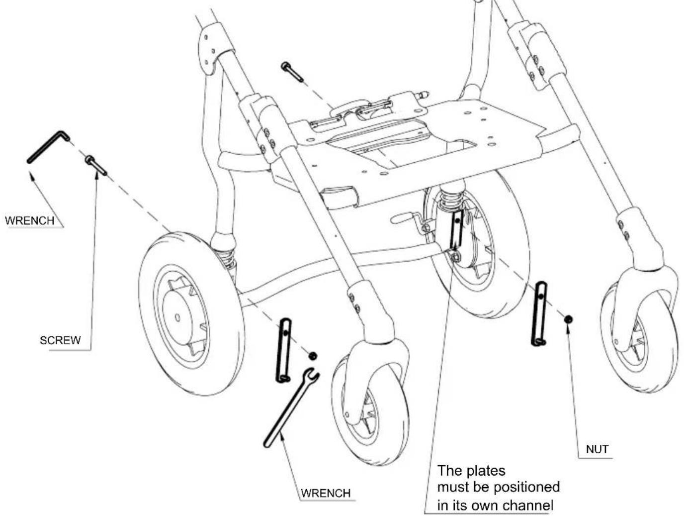 Life & Mobility NewBug - A - TAKE THE SEAT OUT OF THE FRAME - 3