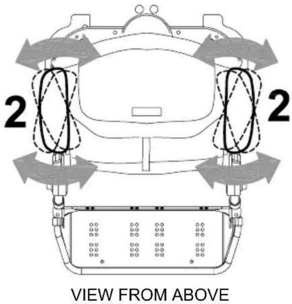 Life & Mobility NewBug - ADJUSTING THE WIDTH OF THE SEAT BASE - 3