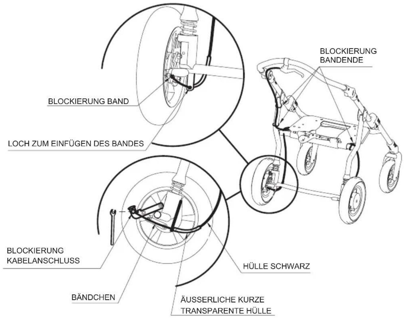Life & Mobility NewBug - E - MONTAGE DES DUPLIKATORS DER BREMSE - 3