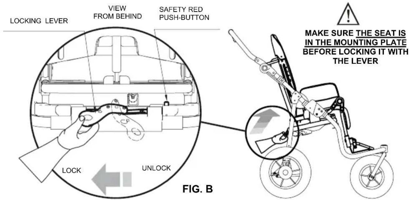 Life & Mobility NewBug - HOW TO ATTACH THE SEAT TO THE FRAME - 4