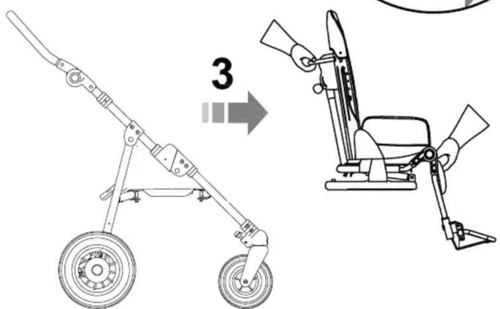 Life & Mobility NewBug - SITZEINHEIT vom FAHRGESTELL ABNEHMIEN - 3
