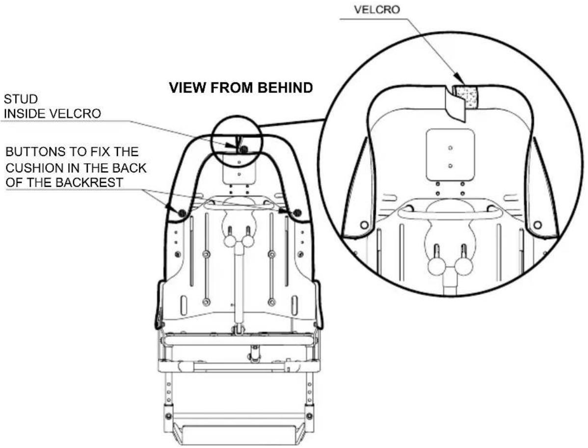Life & Mobility NewBug - ATTACHING THE CUSHION - 3