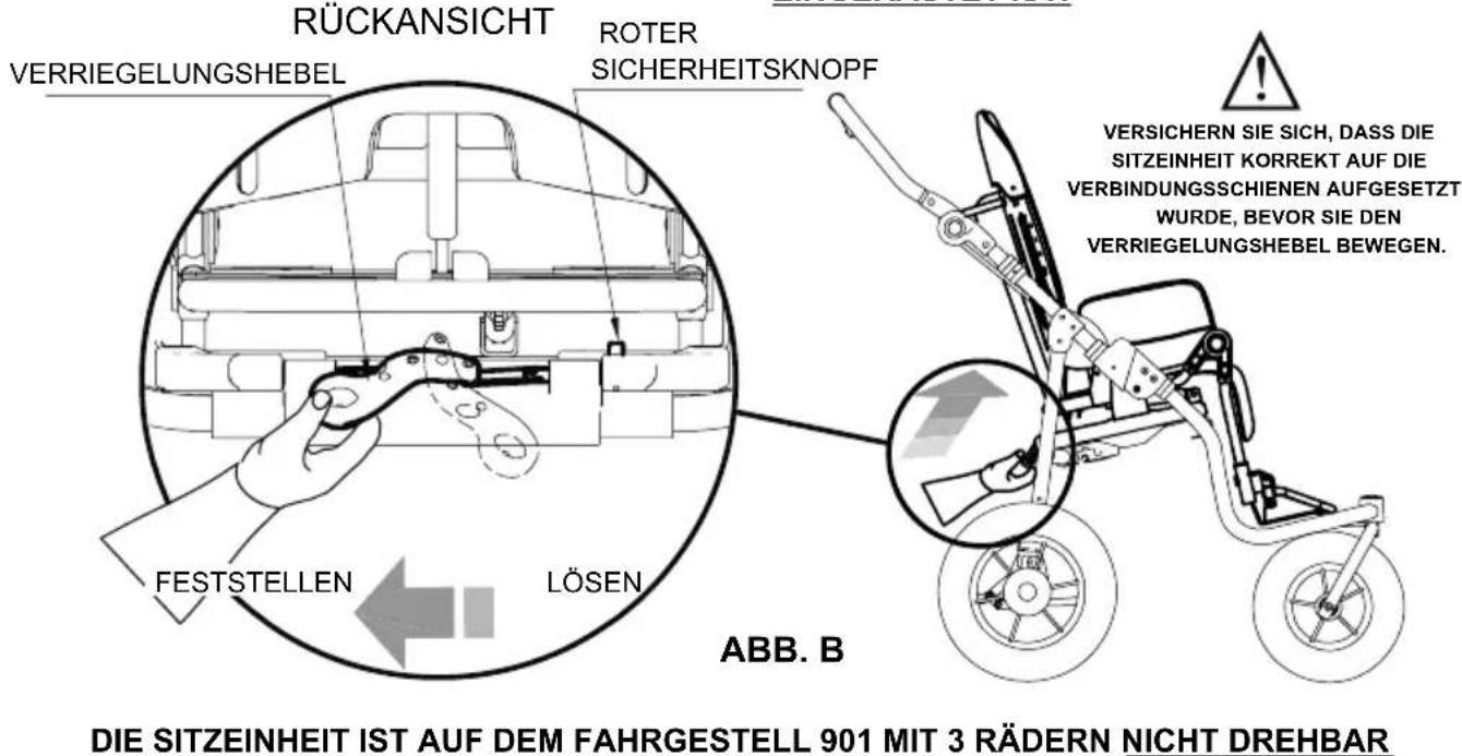 Life & Mobility NewBug - SITZEINHEIT auf das FAHRGESTELL MONTIEREN - 4