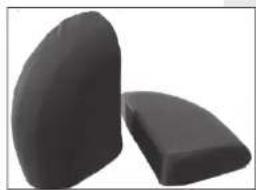 Life & Mobility Kangoo - Coussin d'assise avec plot d'abduction et coussin d'assise plat - 7