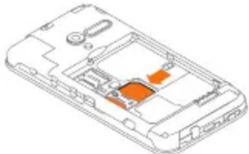 ORANGE Rise 30 - Insérer ou extraire la carte SIM - 1