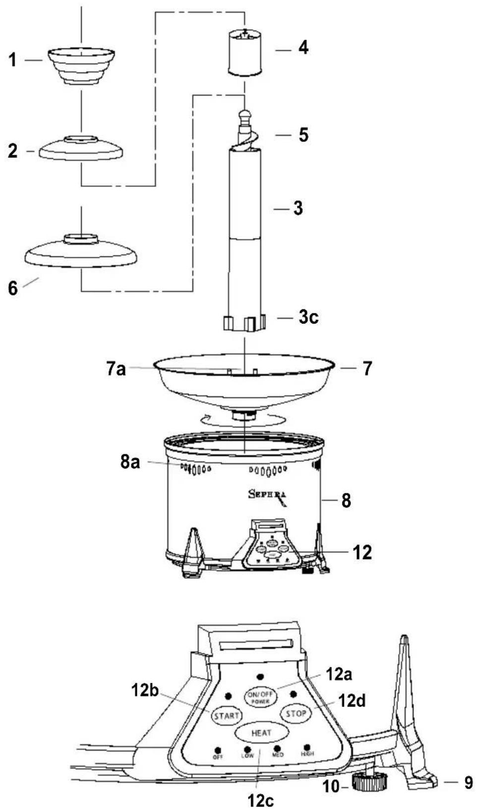 Sephra CF16E - Modèle Select: - 1