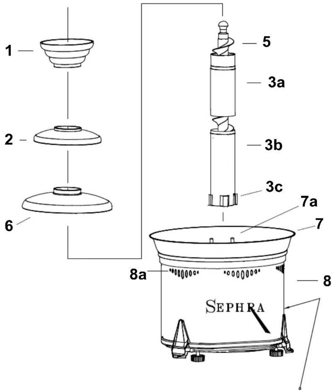 Sephra CF16E - Modèle Select: - 4