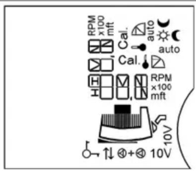 Salmson Siriux - Display LCD Impostazione - 1