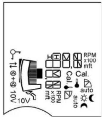 Salmson Siriux - Display LCD Impostazione - 1