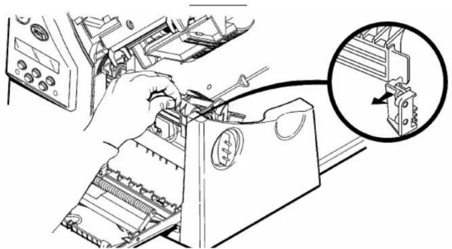 Paxar Monarch 9825 - Einlegen von Etiketten ohne Trägerpapier - 2