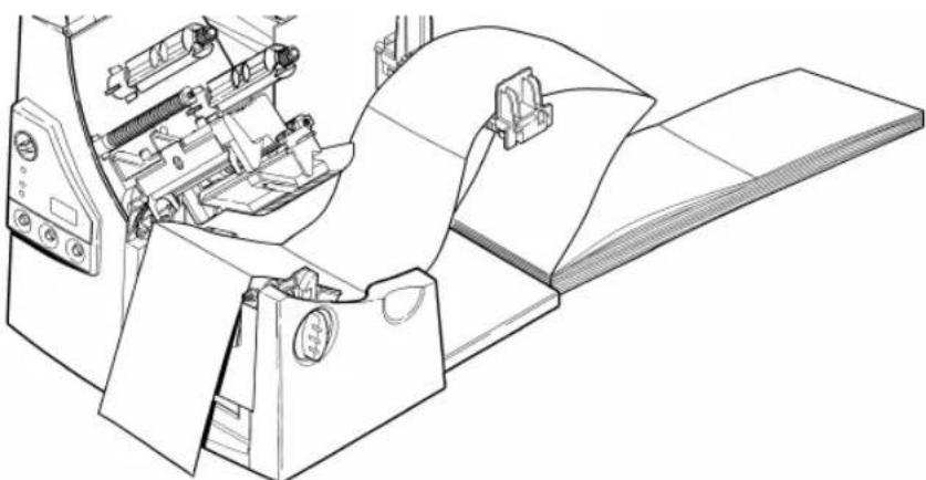 Paxar Monarch 9825 - 2-2 Chargement des étiquettes - 2