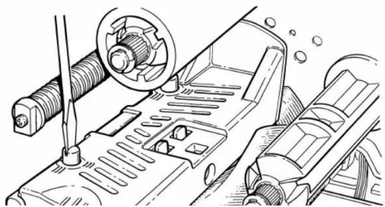 Paxar Monarch 9800 - Réglage des boutons large/étroit l'écartement des poignées - 1