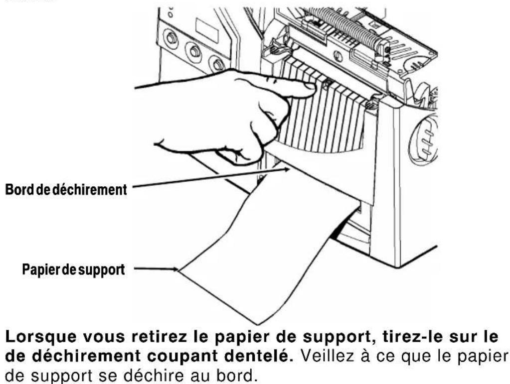 Paxar Monarch 9800 - 2-2 Installation des consommables - 8