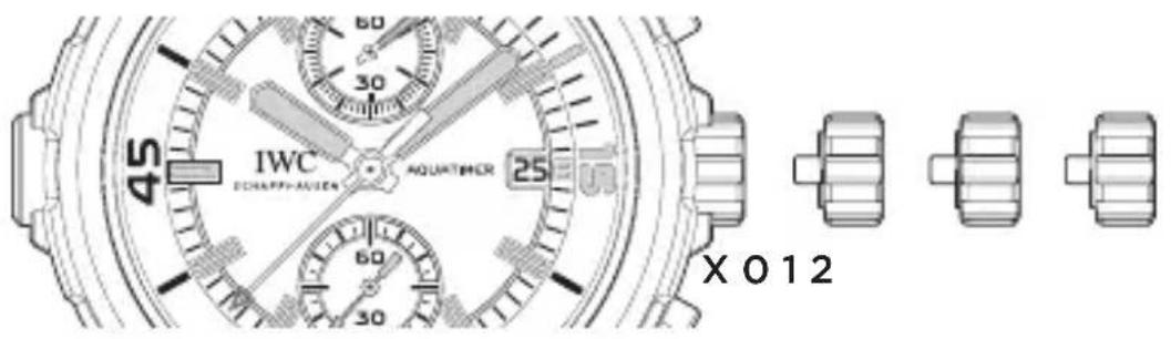 IWC Aquatimer Chronograph 3795 - LAS FUNCIONES DE LA CORONA - 1