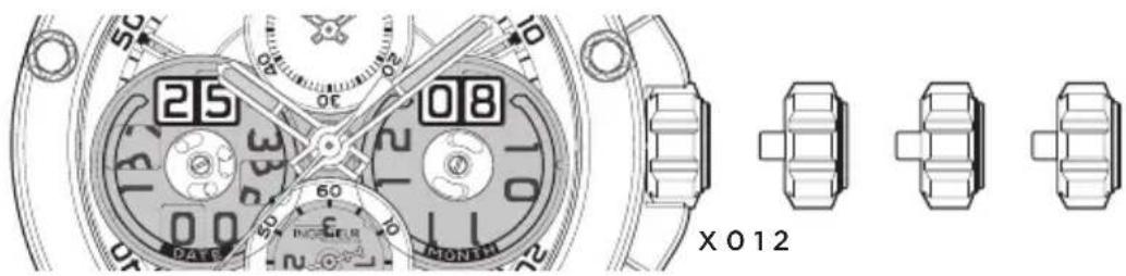 IWC Ingenieur Pepertual Calendar 3792 - FUNCTIONS OF THE CROWN - 1