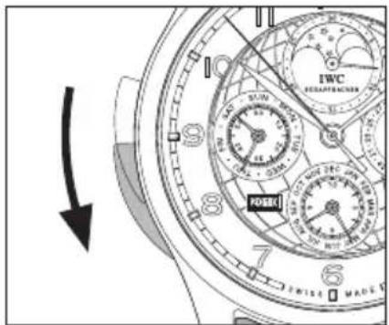 IWC Portuguese Grande Complication 3774 - Operating the minute repeater - 1