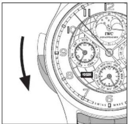IWC Portuguese Grande Complication 3774 - L'attivazione della ripetizione minuti - 1