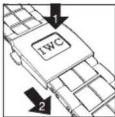 IWC Da Vinci Chronograph 3764 - Finely adjusting of the bracelet length - 1