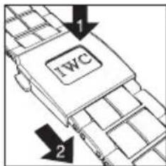 IWC Da Vinci Chronograph 3764 - La regolazione di precisione della lunghezza del bracciale - 1