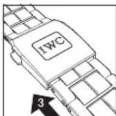 IWC Da Vinci Chronograph 3764 - Finely adjusting of the bracelet length - 2