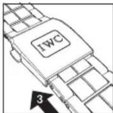 IWC Da Vinci Chronograph 3764 - La regolazione di precisione della lunghezza del bracciale - 2