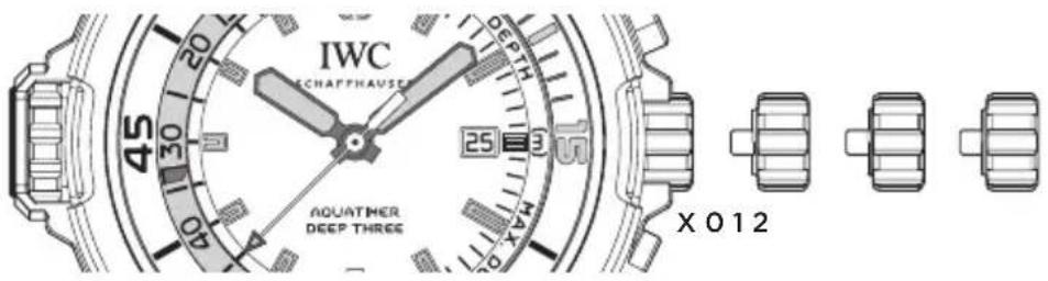 IWC Aquatimer Deep Three 3557 - LAS FUNCIONES DE LA CORONA - 1