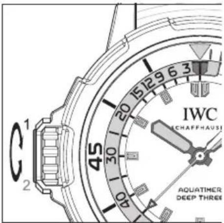 IWC Aquatimer Deep Three 3557 - DIE JUSTIERUNG DER TIEFENANZEIGE - 1