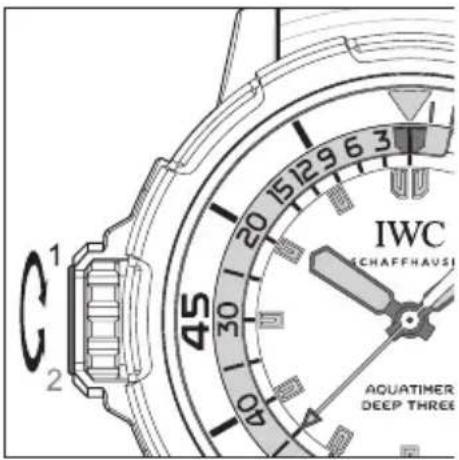 IWC Aquatimer Deep Three 3557 - LE RÉGLAGE DU PROFONDIMÈTRE - 1