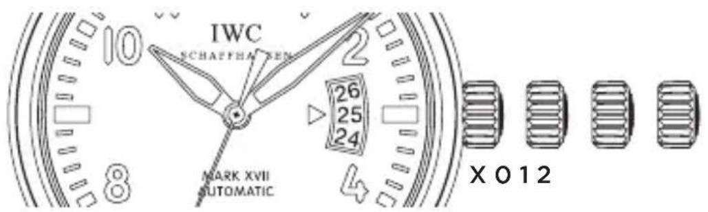 IWC Pilot Mark XVII 3265 - LES FONCTIONS DE LA COURONNE - 1