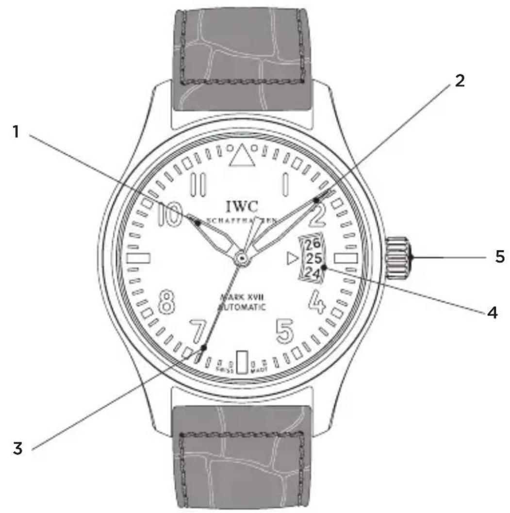 IWC Pilot Mark XVII 3265 - AS MINUCIOSIDADES TÉCNICAS DORELÓGIO AVIADOR MARK XVII - 1