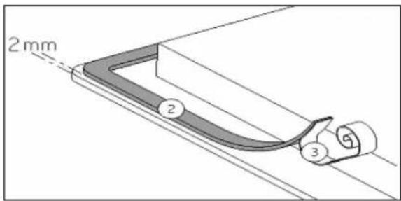 Yard IND2F1B - Mise en place du joint d'étanchéité - 1