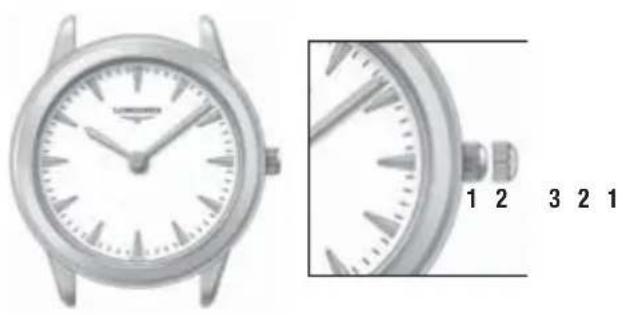LONGINES L651 Chronograph Automatic - Couronne à 2 positions - 1