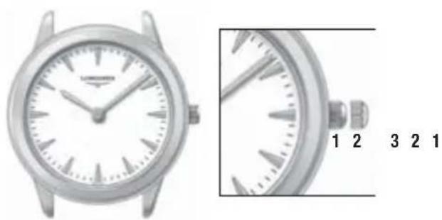 LONGINES L667 Chronograph Automatic - Couronne à 2 positions - 1