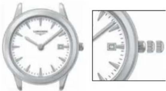 LONGINES L538 Chronograph Quartz - Couronne à 3 positions - 1