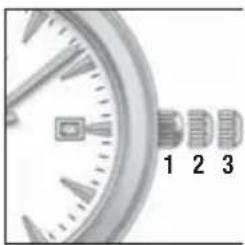LONGINES L607 Automatic - Couronne à 3 positions - 2