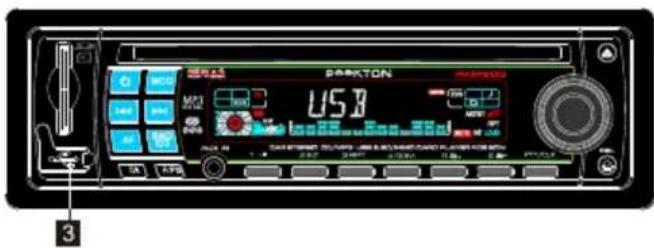 PEEKTON PKM 600 RDS - Prise USB - 1