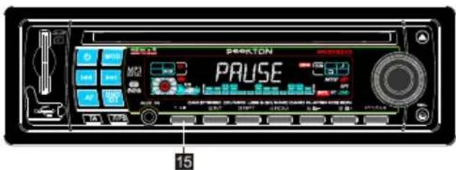 PEEKTON PKM 600 RDS - Fonction Pause - 1