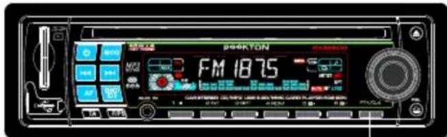 PEEKTON PKM 600 RDS - Fonction PTY - 1