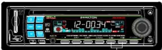 PEEKTON PKM 600 RDS - Fonctionnement des CD,MP3 (suite) - 1