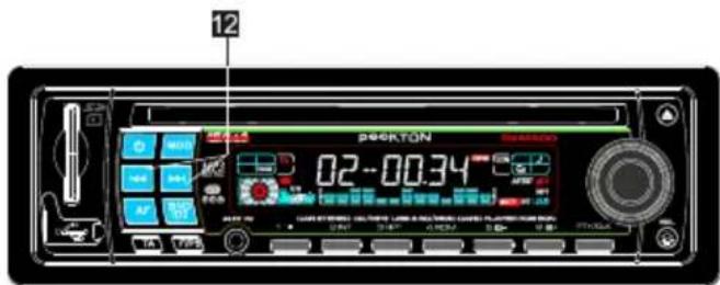 PEEKTON PKM 600 RDS - Fonctionnement des CD,MP3 - 2