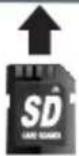 PEEKTON PKM 192i - Fonctionnement avec une carte SD - 3