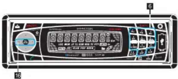 PEEKTON PKM 1060 - Fonctionnement de la radio (suite) - 1