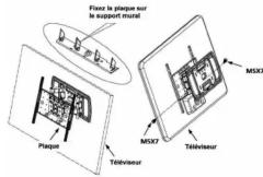 Dream Audio NC7189919 - Fixer le téléviseur sur le support - 1