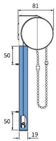 Verano Standard 222 - Zijgeleiding · Side profile · Seitenprofil · Profilé létéral - 6