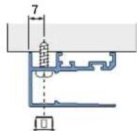 Verano Standard 222 - Zijgeleiding · Side profile · Seitenprofil · Profilé létéral - 8