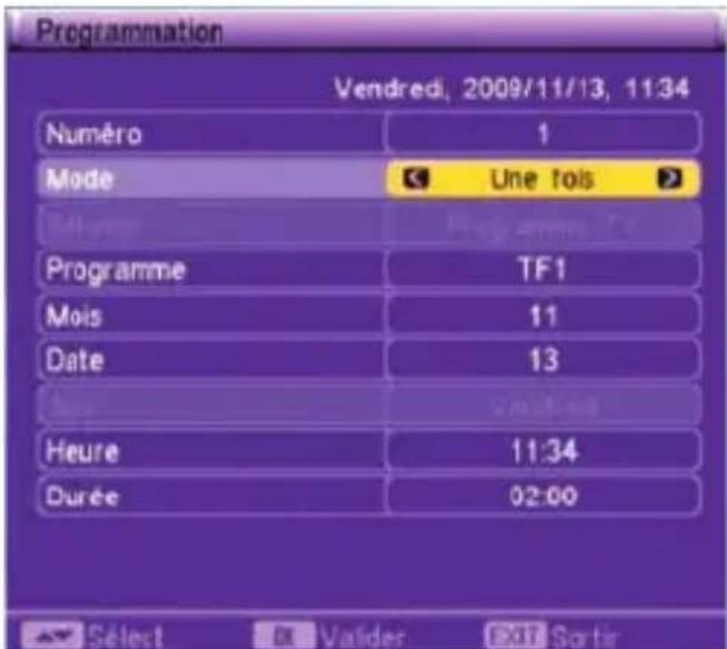 VISIONIC VNT 200 - Heure et date - 3