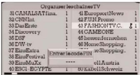 VISIONIC VNA 3401 - Verrouillage Parental - 6