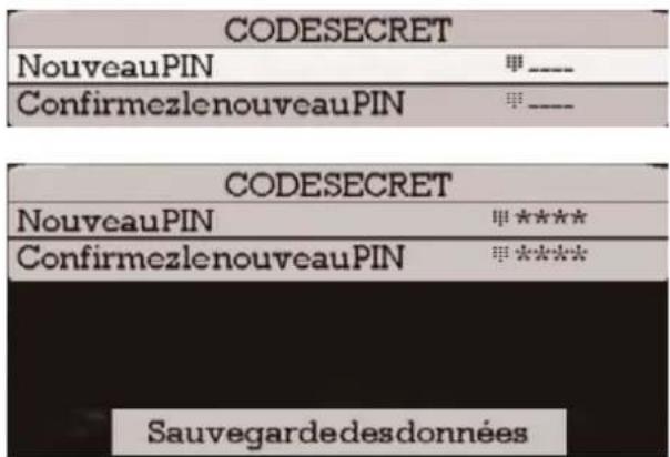 VISIONIC VNA 3401 - Contrôle PIN - 3