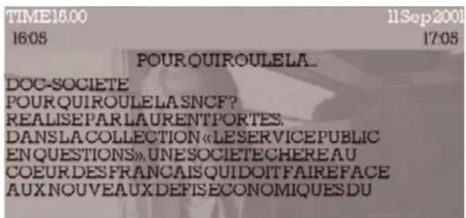 VISIONIC VNA 3401 - Guide des Programmes / DPA (Accès Direct aux Programmes) - 3