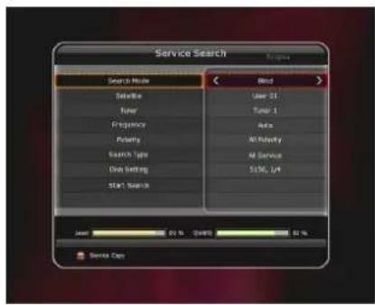 Octagon HD Noblence SF 1028P - - BlindScan: - 1